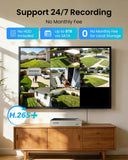 Zosi 8Ch 2Mp Security Monitoring Kit
