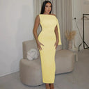 Slim Fit Maxi Dress For Summer Parties