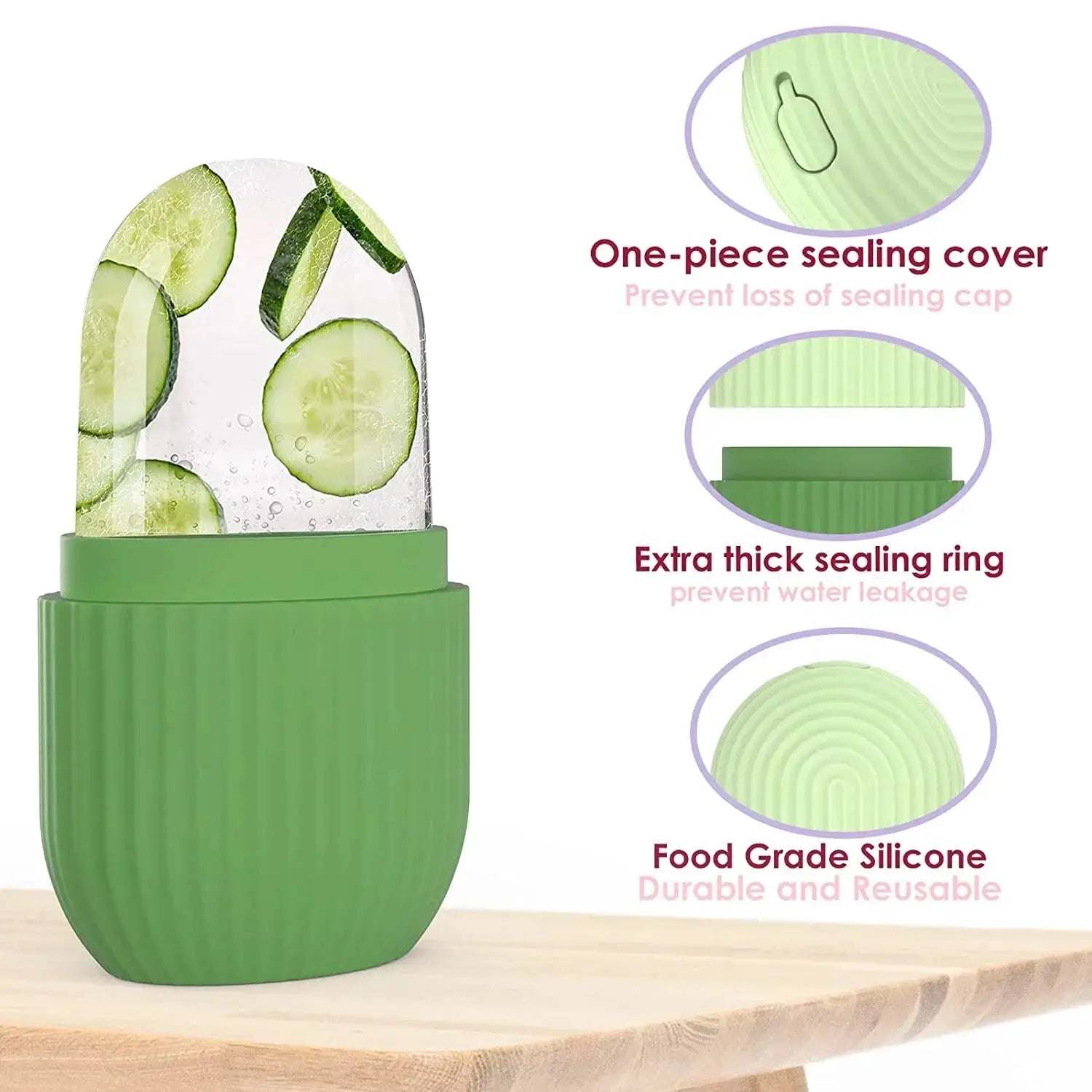 Ice Cube Roller Massager For Face And Eyes Skin Care