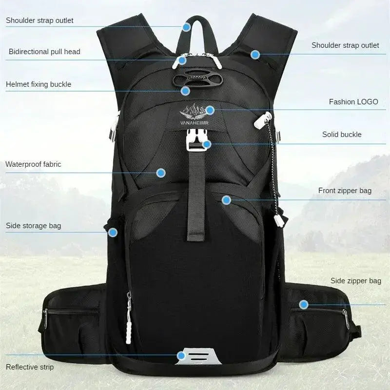 Durable Large Capacity Waterproof Breathable Hiking Backpack