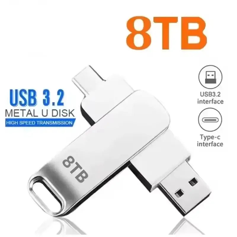 USB Flash Drives High Speed Transfer Metal Pendrive Memory Card — product view 10