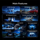 4K Dash Cam with ADAS for Safer Driving