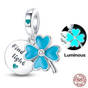 Sterling Silver Lucky Four Leaf