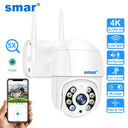 Smart 4K WiFi Outdoor Security Camera with AI Detection