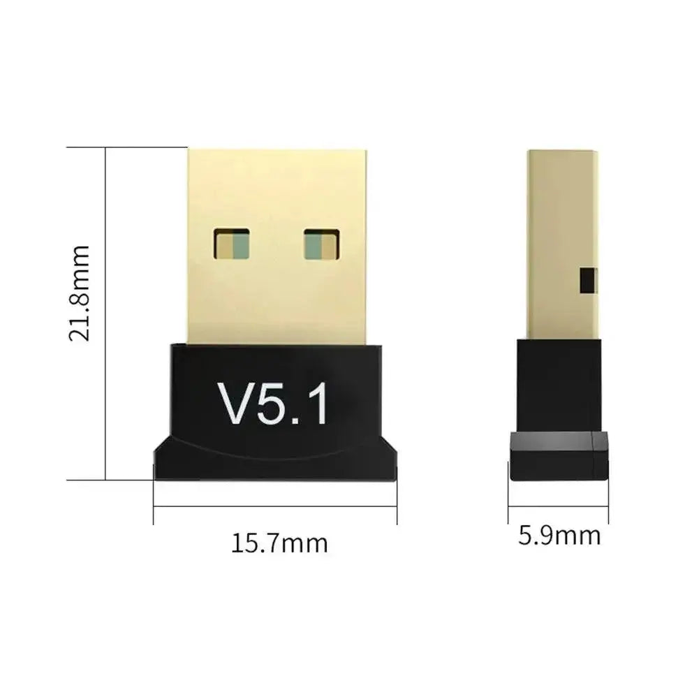 Bluetooth USB Dongle For PC Laptop Seamless Connectivity