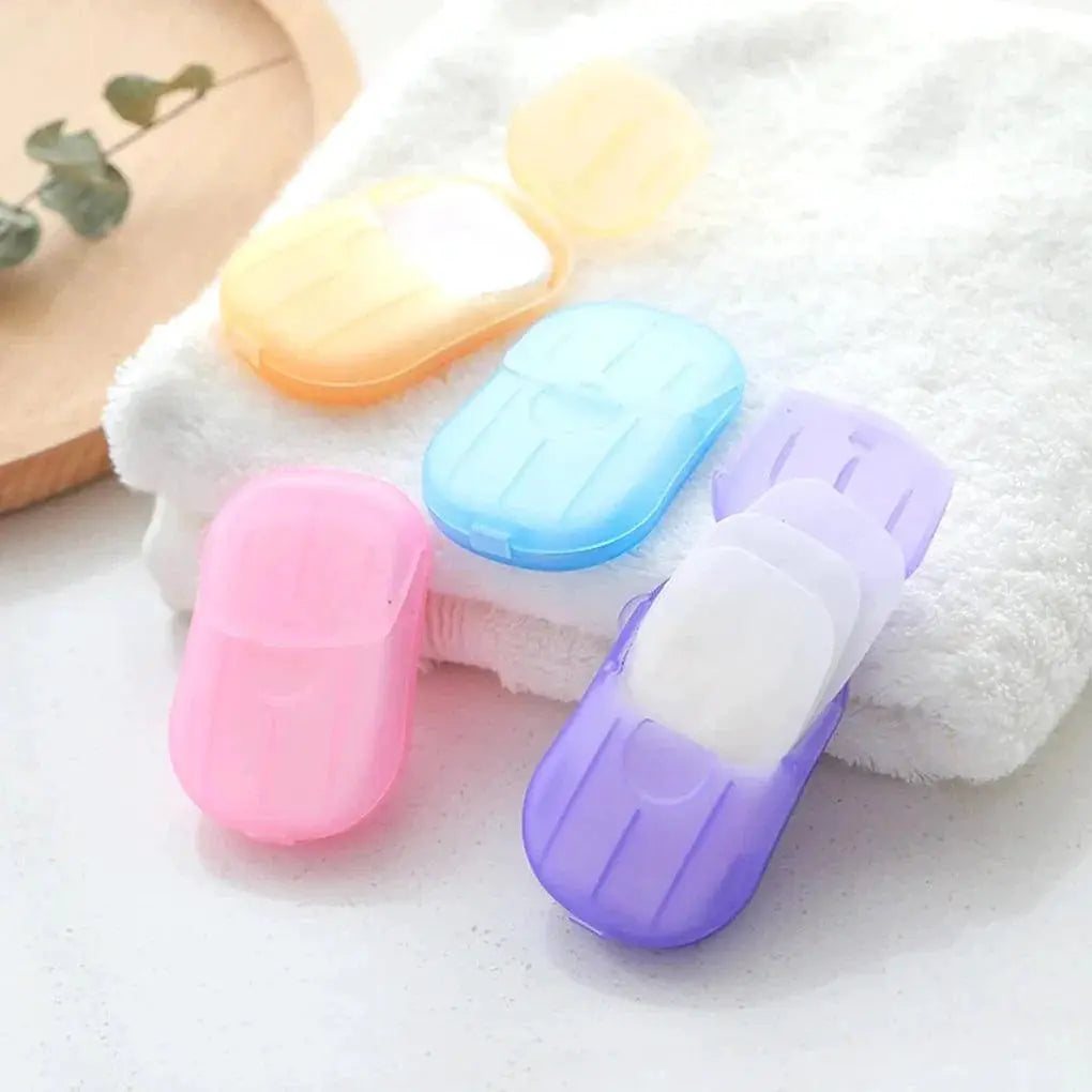 On The Go Scented Soap Paper Travel Cleansing Sheets