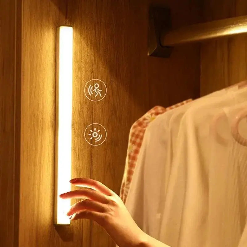 Motion Sensor LED Cabinet Light With Magnetic Installation