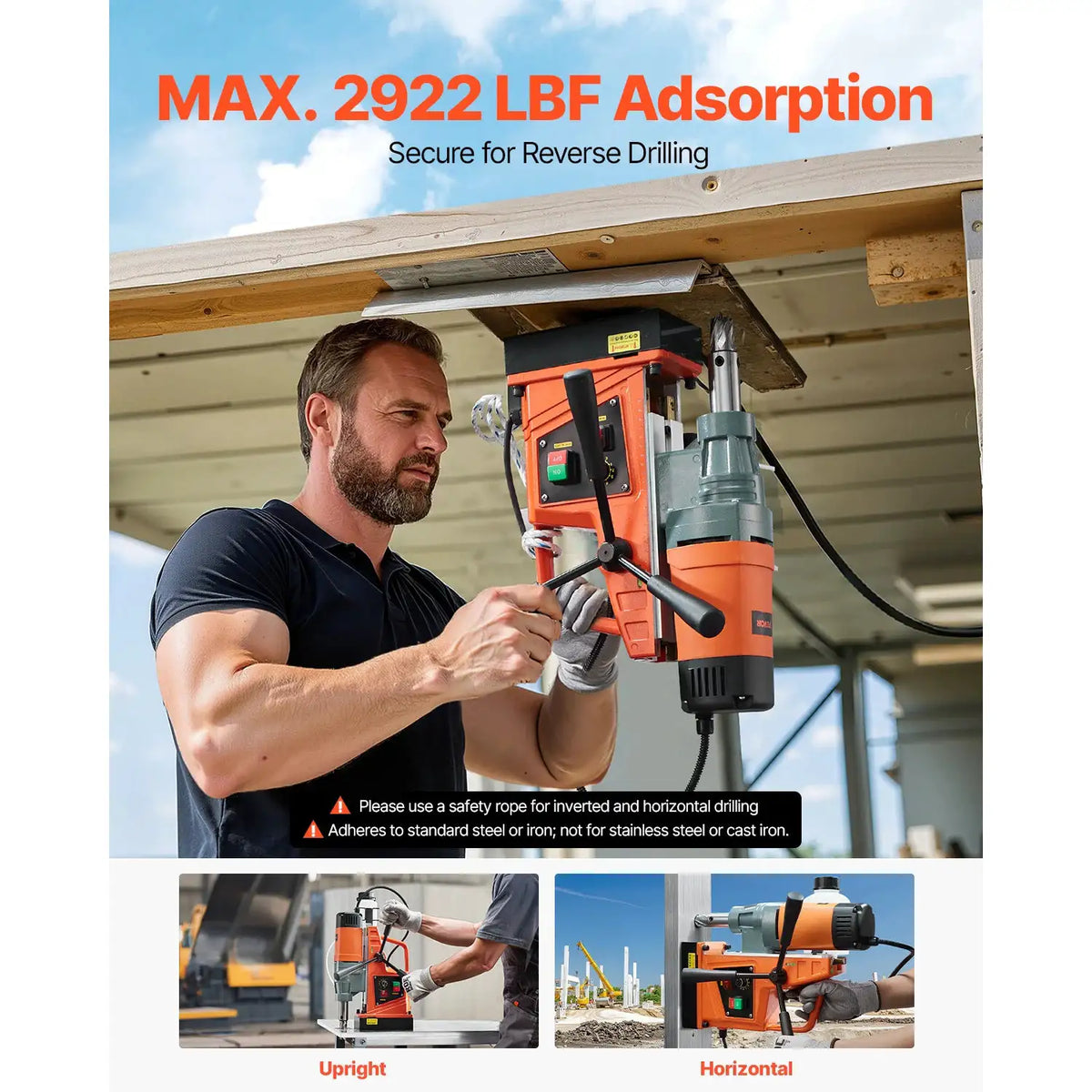 Heavy Duty Magnetic Drill Press Heavy — product view 5