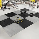 Interlocking Yoga Mats - Soft Non Slip Protection