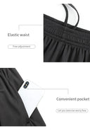 Fitness Clothes Men's Ice Silk Quick-Dry Vest Set T-Shirt