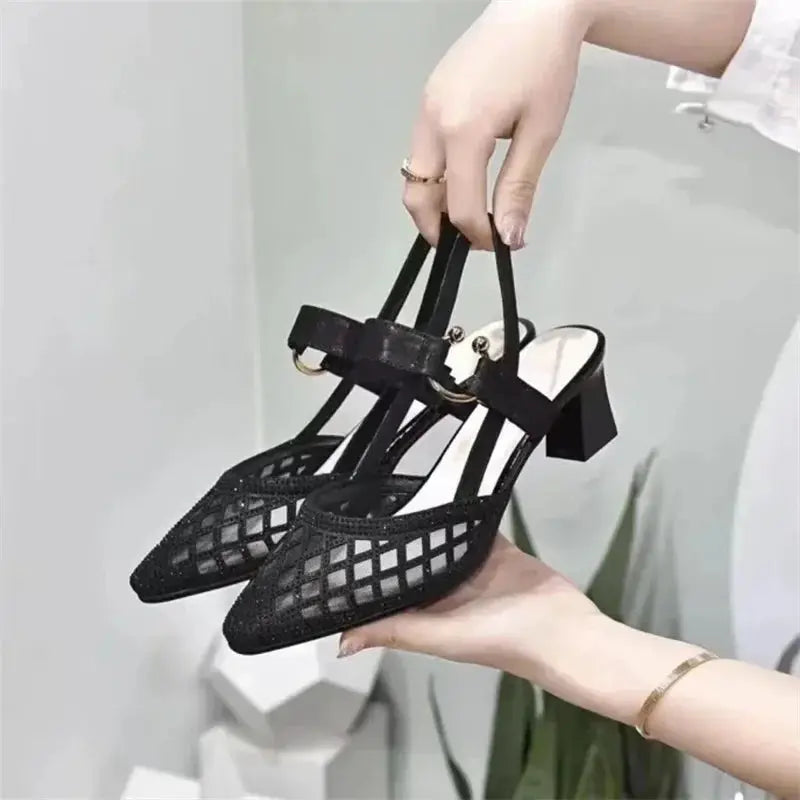 Women Beige Mesh Breathable Shoes Fashionable Comfort