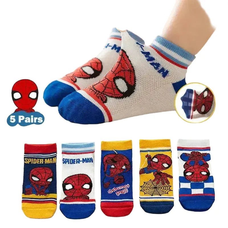 Breathable Kids Superhero Socks for Play — product view 1