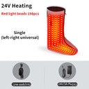 Full-Wrap Heated Leg Foot Support Winter Warmer Red Light Foot Massage Muscle Relaxation Anti-fatigue Relief Pain