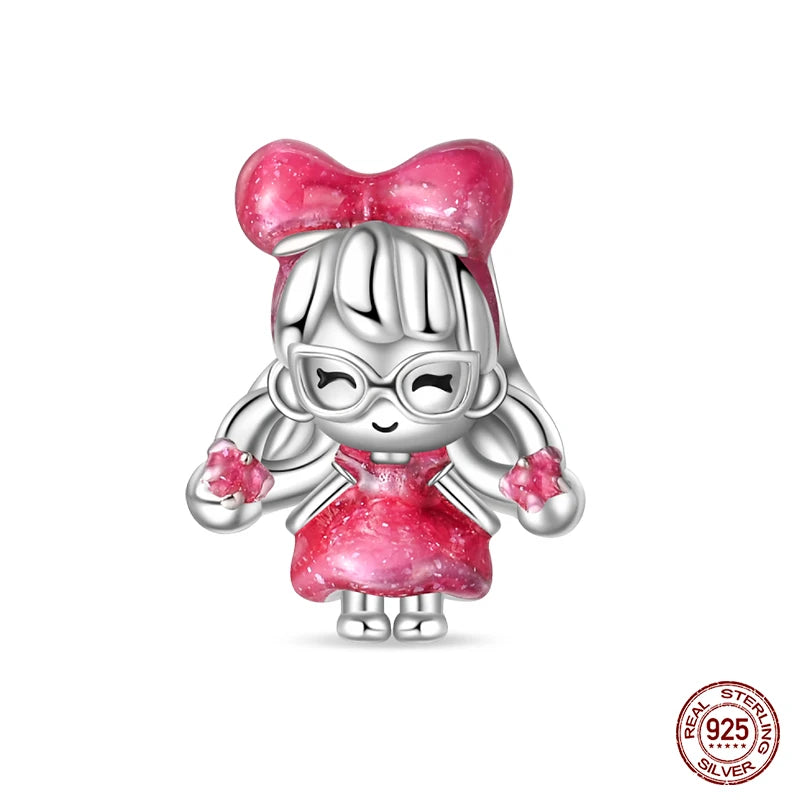 Sterling Silver Pink Princess Skirt