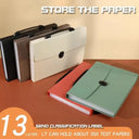 Keeps Papers Neat A4 13-Pocket Folder
