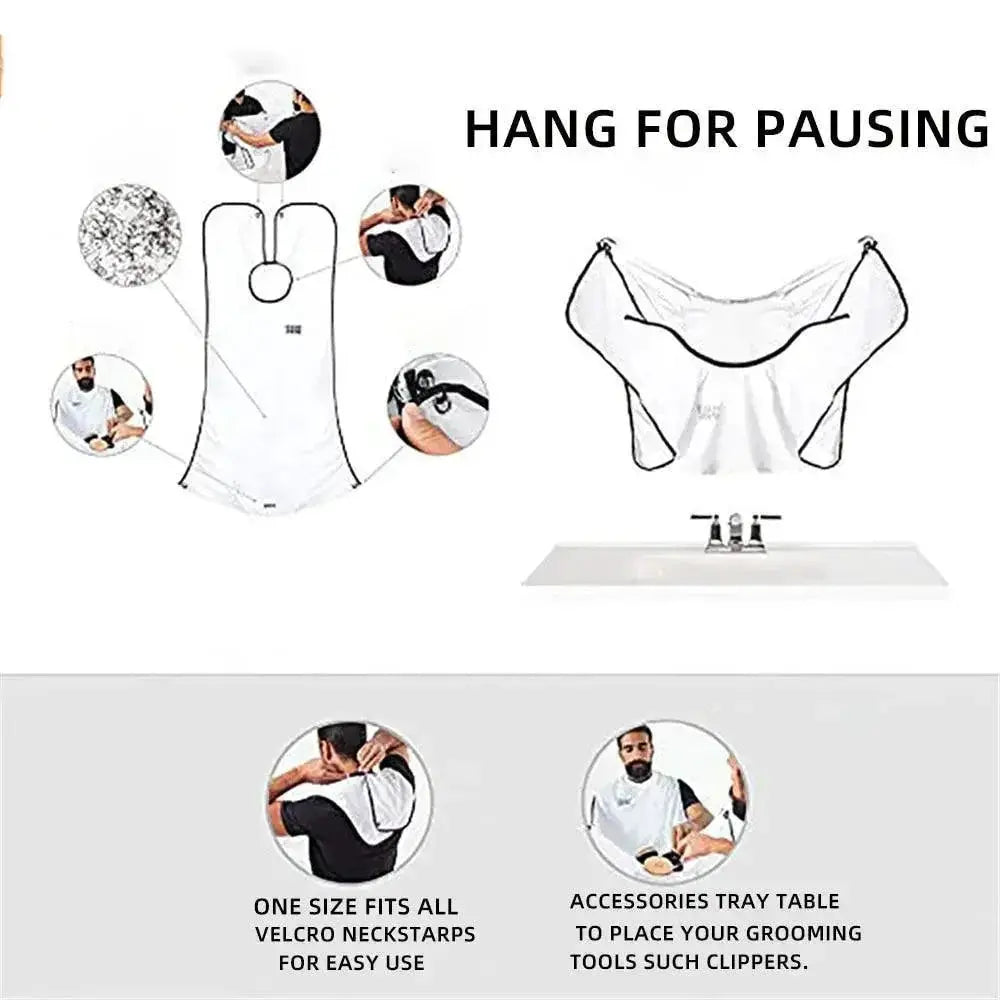 Gentleman's Beard Grooming Apron Premium Hair Bib for Men