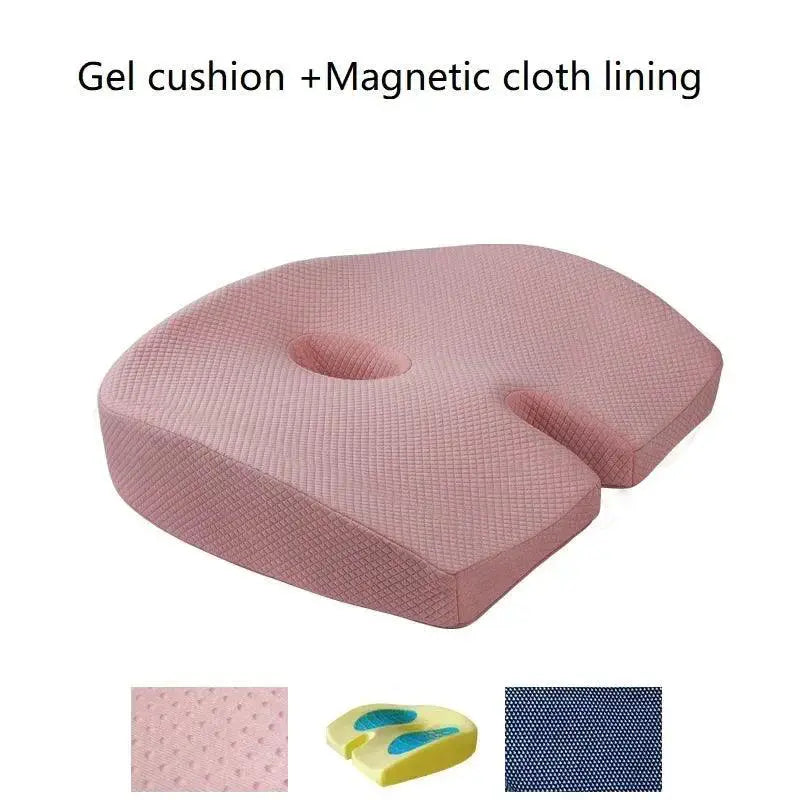 Ergonomic Memory Foam Seat Cushion Tailbone Pain Relief