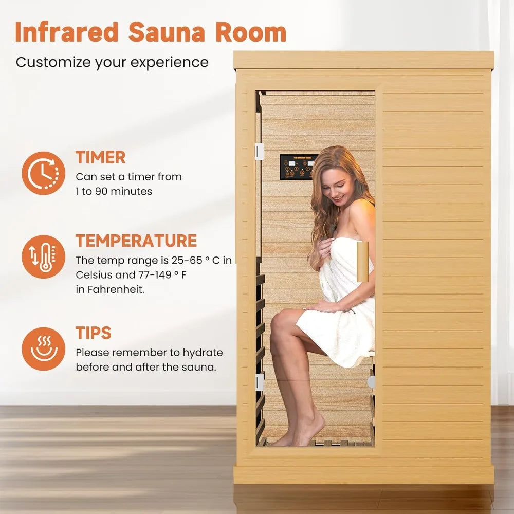 Hemlock Infrared Home Sauna