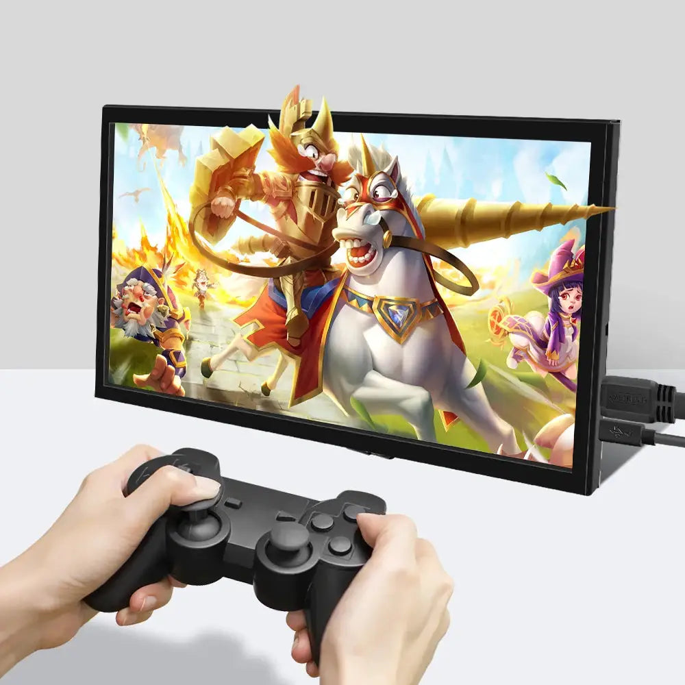 10.1 inch HDMI LCD (H) Computer Second Monitor 1024*600 Capacitive Touch Screen Supports Raspberry Pi Jetson Nano Win10 Etc