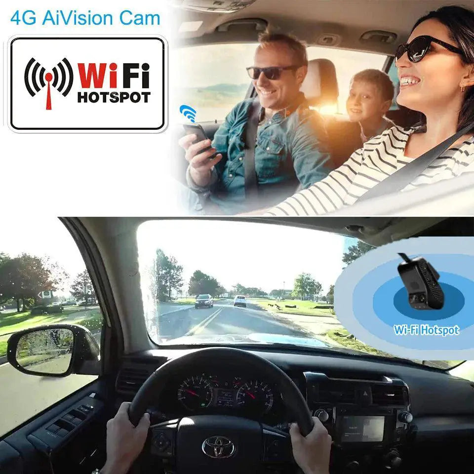Jimi Car Camera With Enhanced GPS Tracking And Dual Cameras