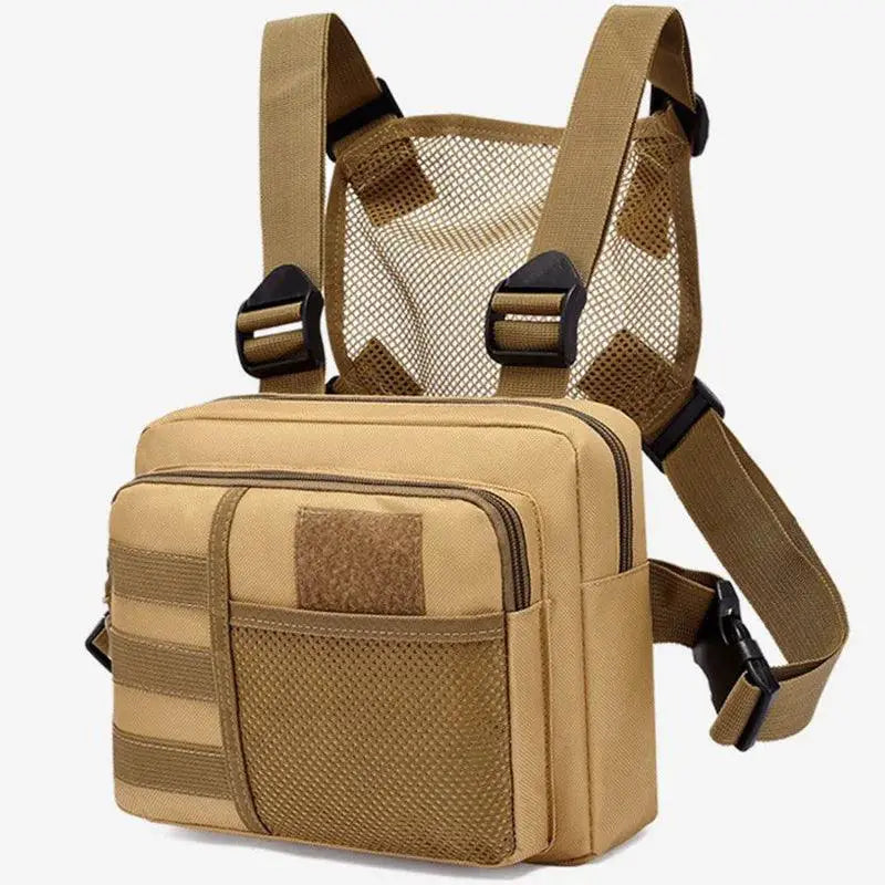 Unisex Tactical Chest Rig Bag Waterproof Oxford Backpack