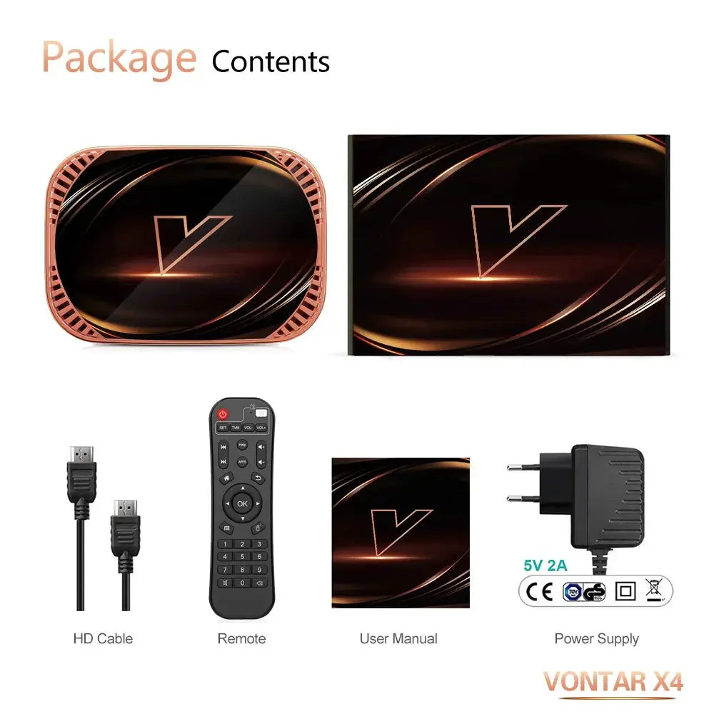 VONTAR X4 Amlogic S905X4 Android 11 4GB RAM 64GB Storage