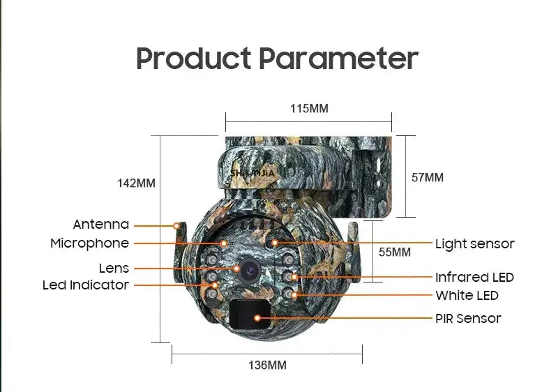 Outdoor Solar Security Camera for Home — product view 17