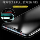 Soft Matte Ceramic iPhone Screen Protectors Ultimate 4-Piece Pack