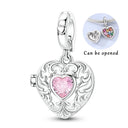 Sterling Silver Charm Beads Bracelet