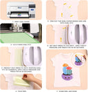 HTVRONT 12X10FT Sublimation Heat Transfer Vinyl for Light Shirts