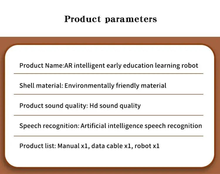Turkish Language Robot for Kids Learning — product view 20