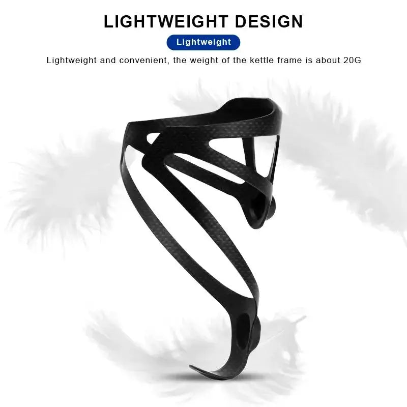 Lightweight 3K Carbon Fiber Bicycle Bottle Cage Set of 2