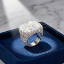 Luxury Moissanite Hip Hop Ring