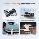 High-Res Dash Cam for Drivers with Parking Monitor
