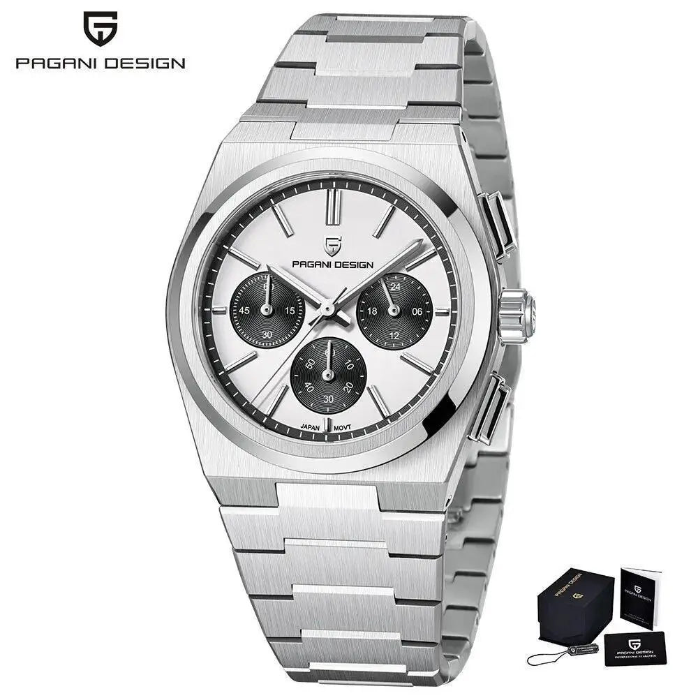 Precise Chronograph Watch for Office Use — product view 8