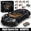 Mould King La Voiture Noire Building Blocks 4688