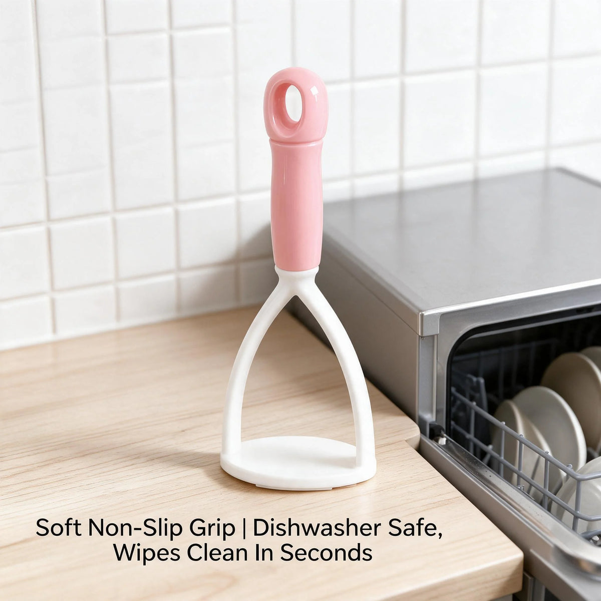 Manual Potato Masher Labor Saving Easy To Clean Multifunctional — product view 5