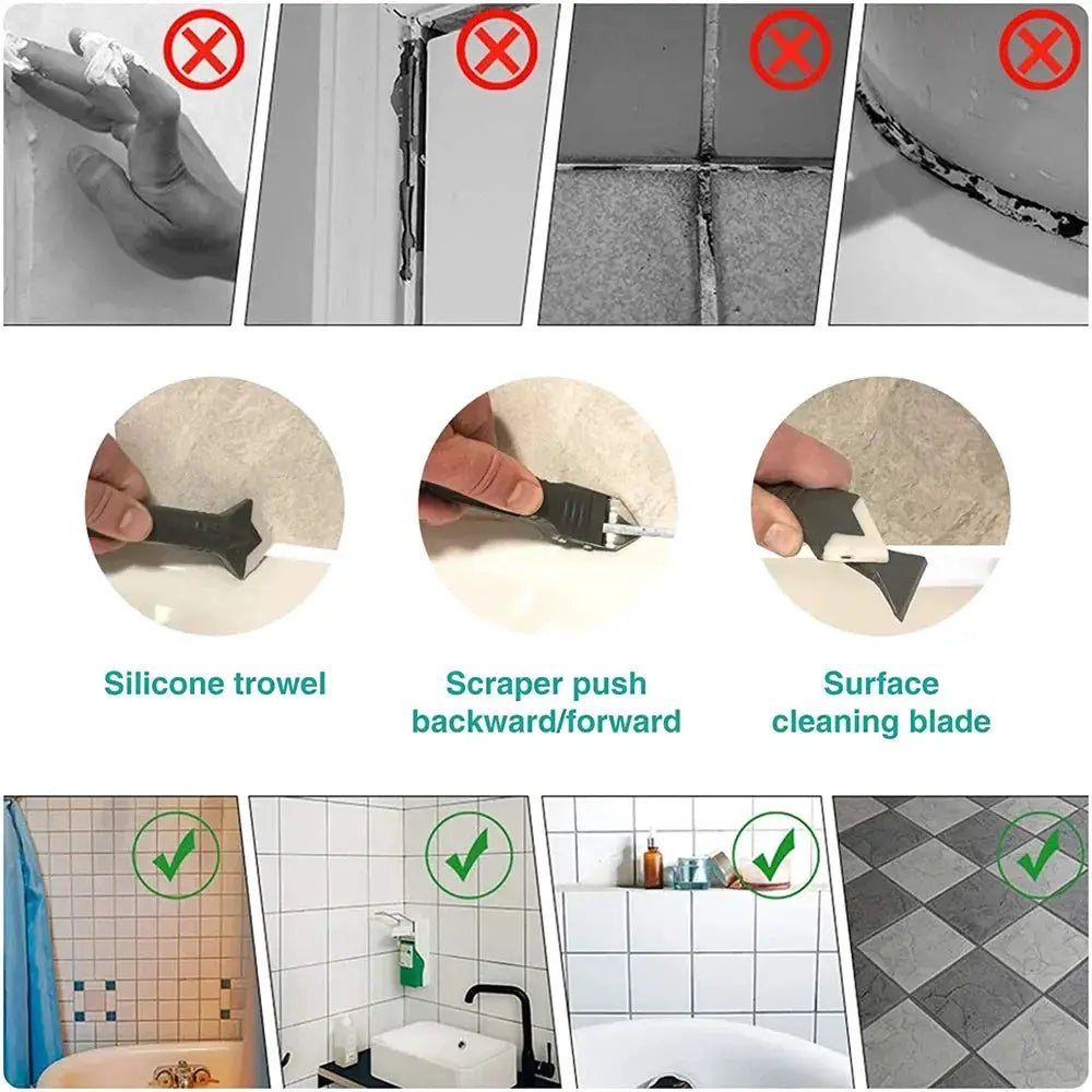 Silicone Caulking Tools Sealant Finishing Tool for Kitchen