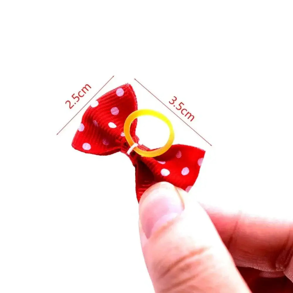 Pet Grooming Bows Colorful Hair Accessories for Pets