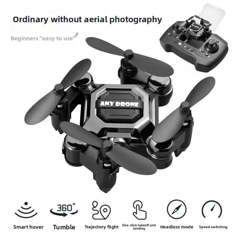 Mini Folding Drone, Remote-Controlled Aircraft, Aerial Photography Quadcopter, Toy, Small, Shockproof Helicopter