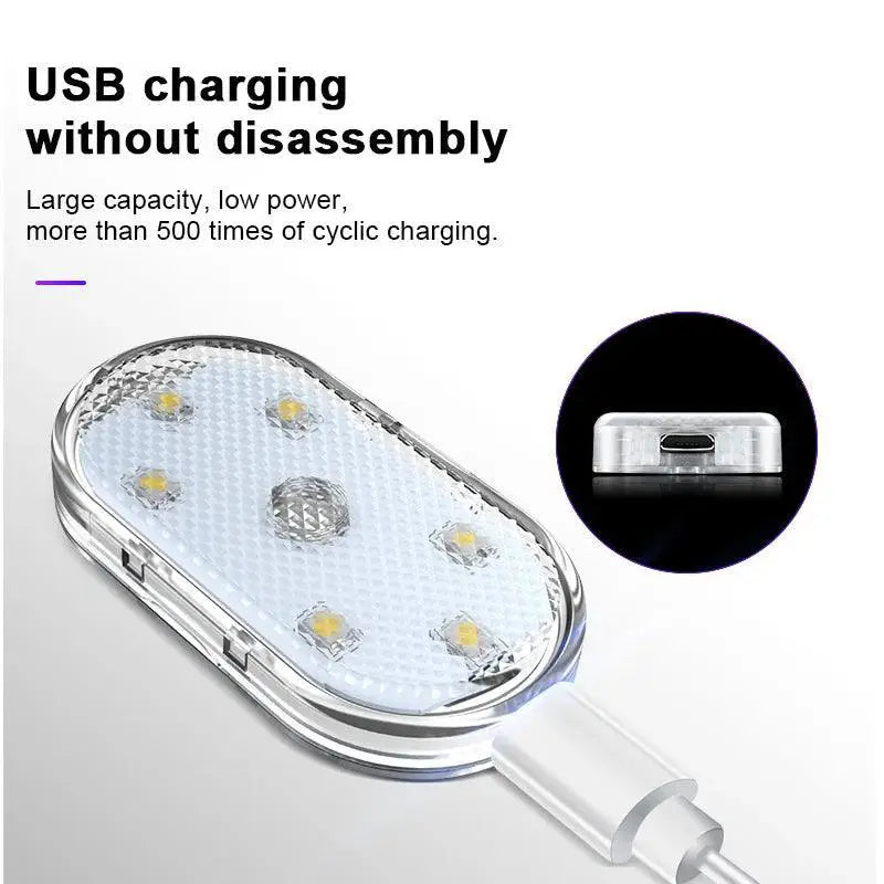 Seametal Touch Light Magnetic USB Ambient Lamp For Auto