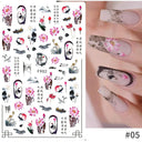 Succulent Blossom Nail Art Decals Blooming 3D Beauty Kit
