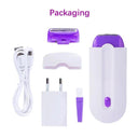 Laser Touch Epilator: Professional Hair Removal Kit USB