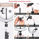 10-Inch Ring Light - Bi-Color With Tripod