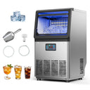SucceBuy Commercial Ice Maker Machine Stainless Steel Ice Maker
