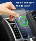 Magnetic Car Wireless Charger - 15W Fast Mount