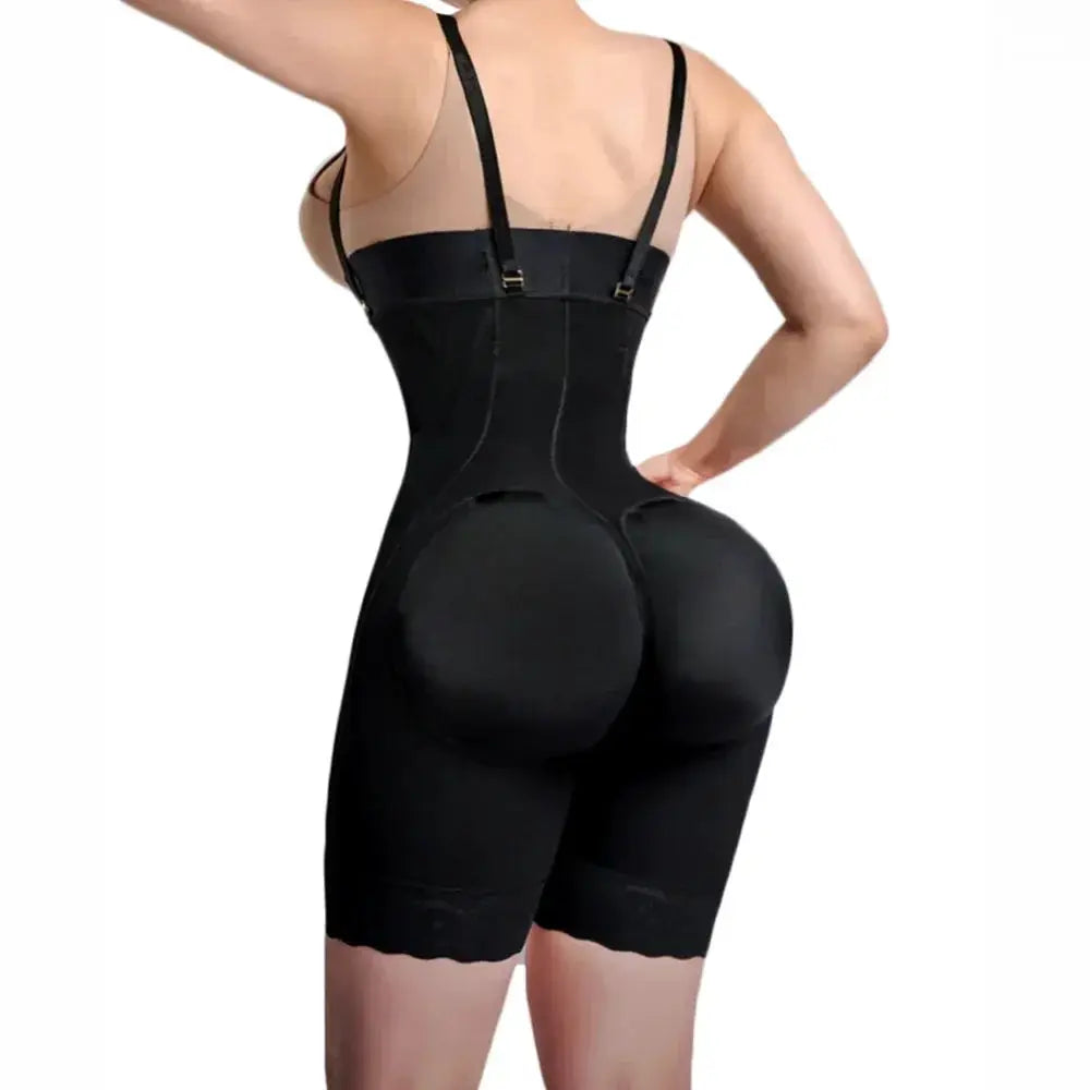 High Waist Shapewear Pants with Adjustable Straps for Women