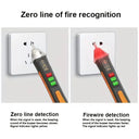 T02A T02B AC 12-1000V Non-Contact Voltage Tester Pen Electric Live Neutral Wire Detector Breakpoint Finder LED Light Voltmeter