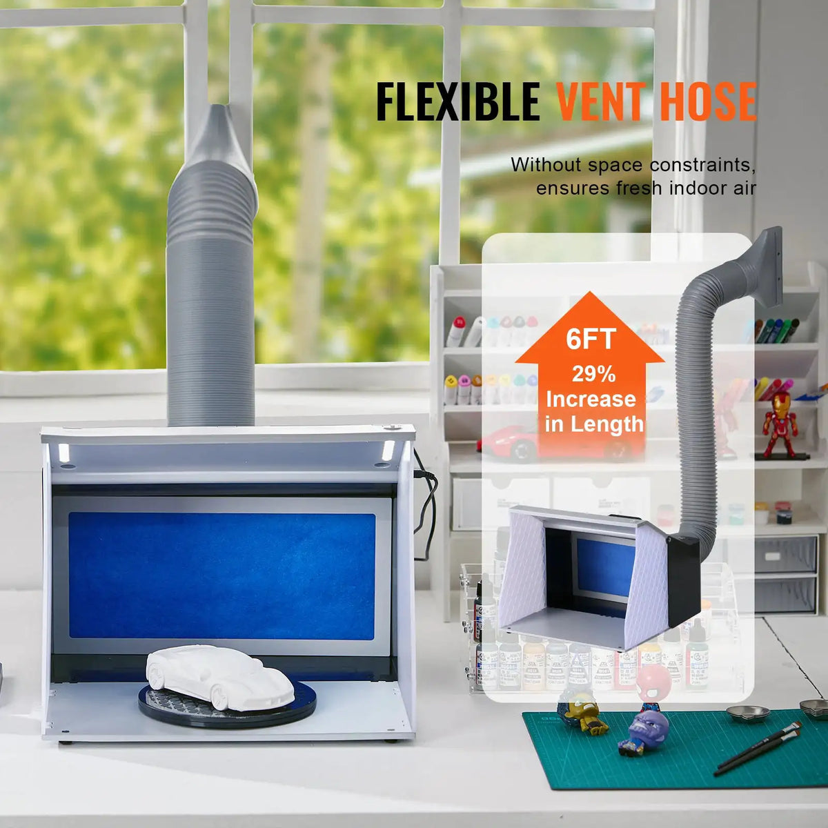 Portable Hobby Airbrush Spray Booth — product image 3
