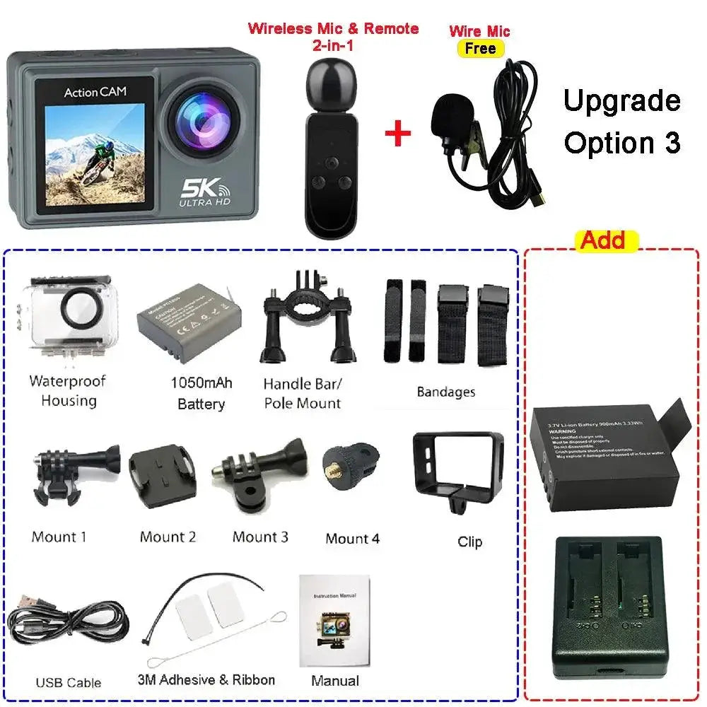 Stable Footage Action Camera - Surfing – Upgrade Option 6 / Without Touch Screen product view 18